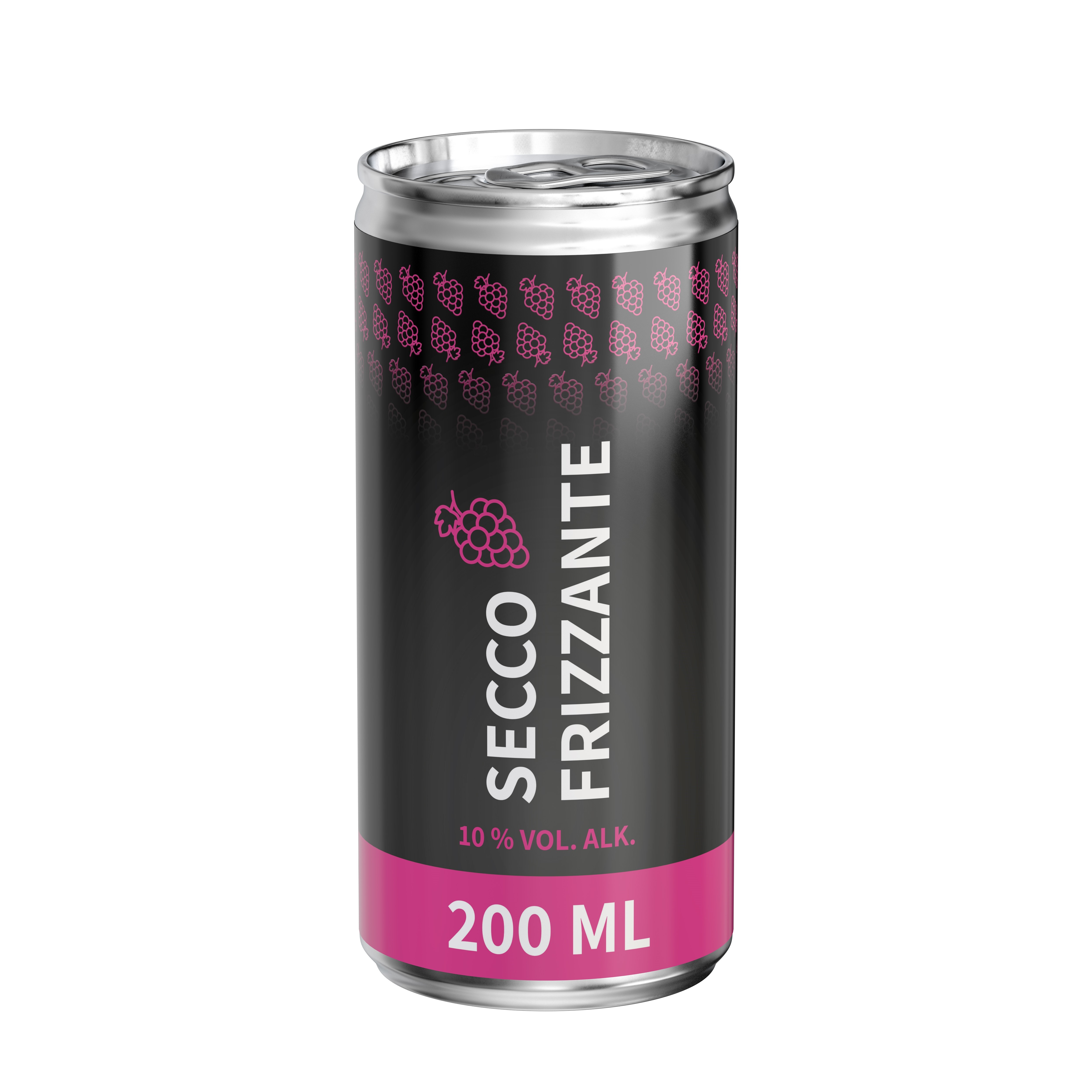 200 ml Secco frizzante (Dose) - Body Label