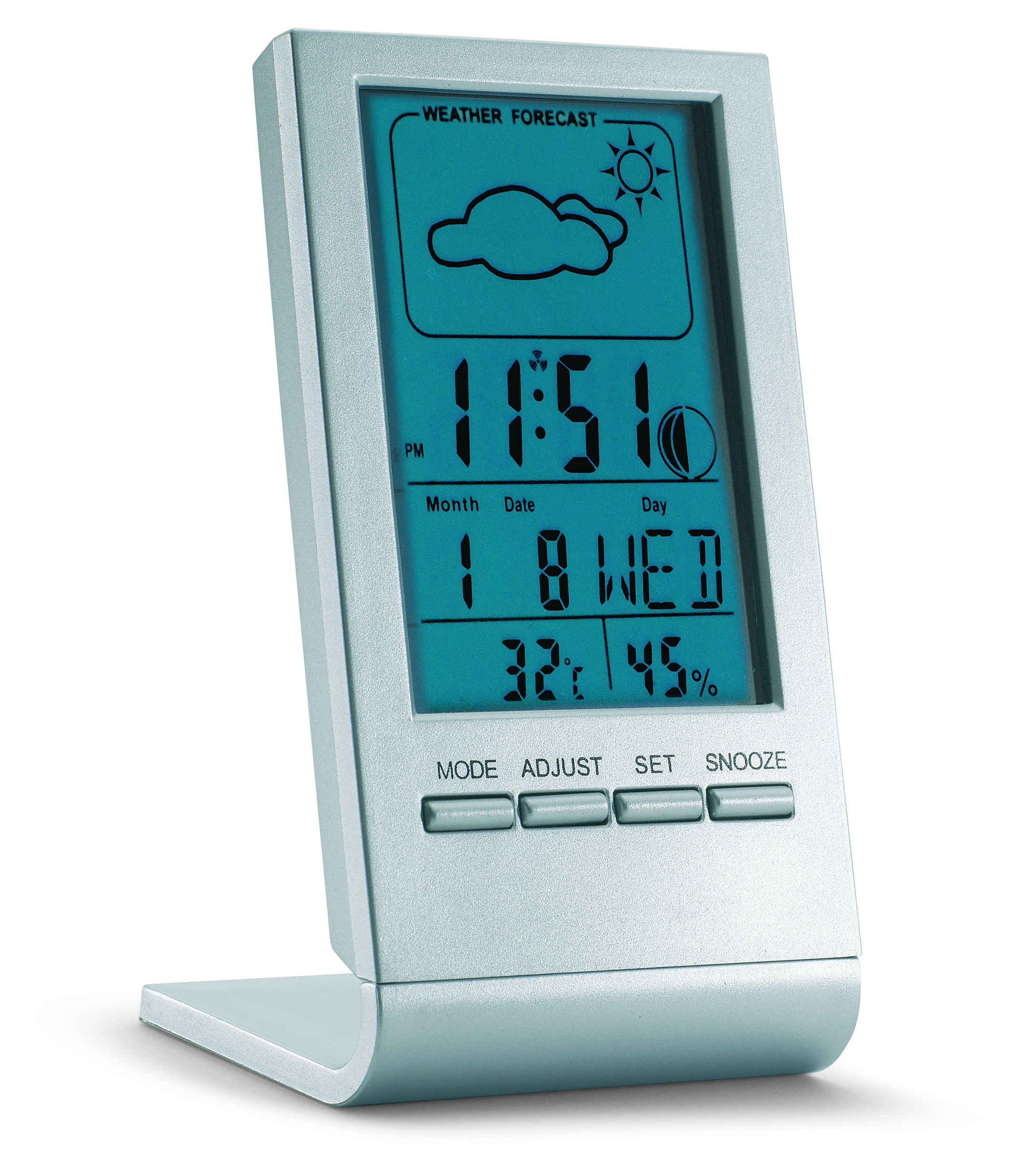 Wetterstation mit blauem LCD SKY