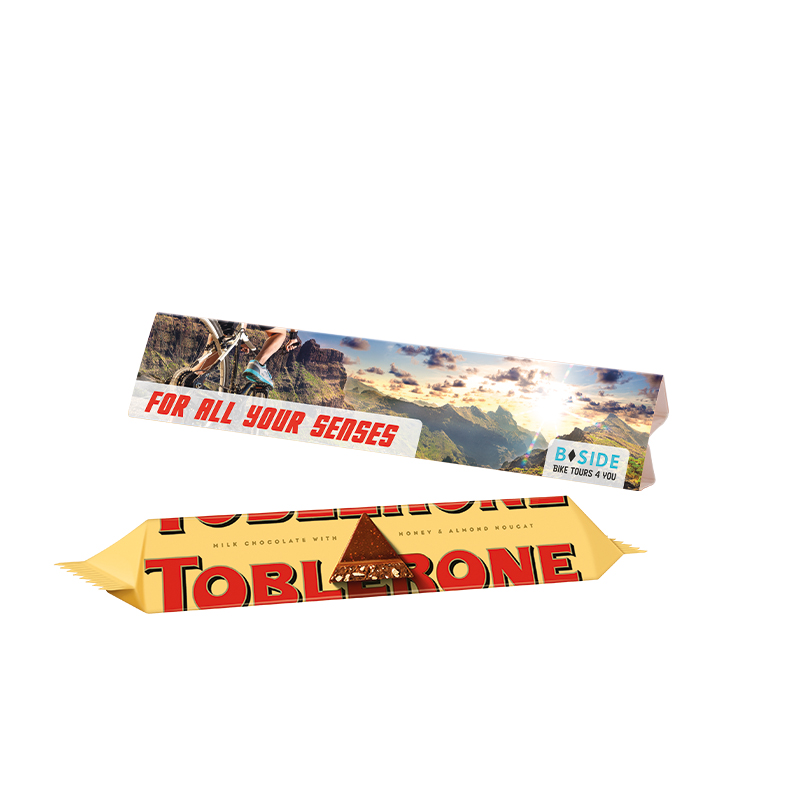 Werbedreieck Long, Toblerone Riegel 35 g