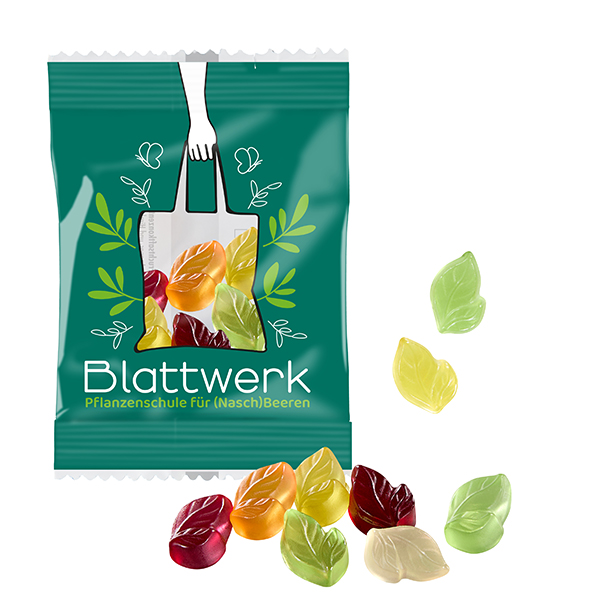 Fruchtgummi STANDARD 10 g, VEGAN im konventionellen Tütchen