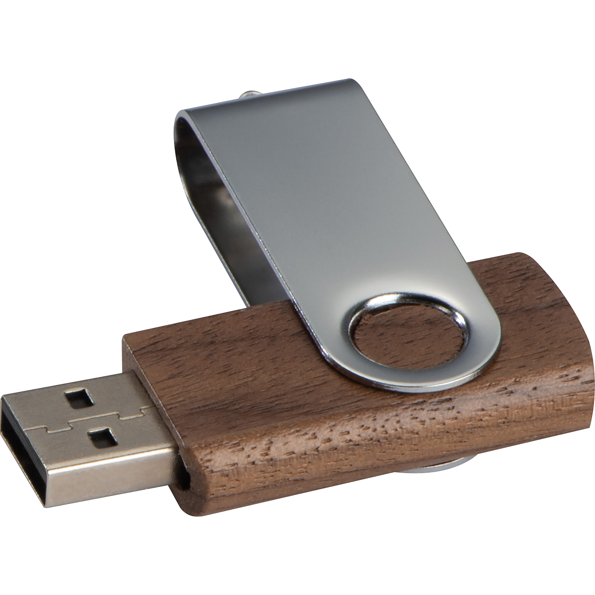 USB Stick aus dunklem Holz 8GB