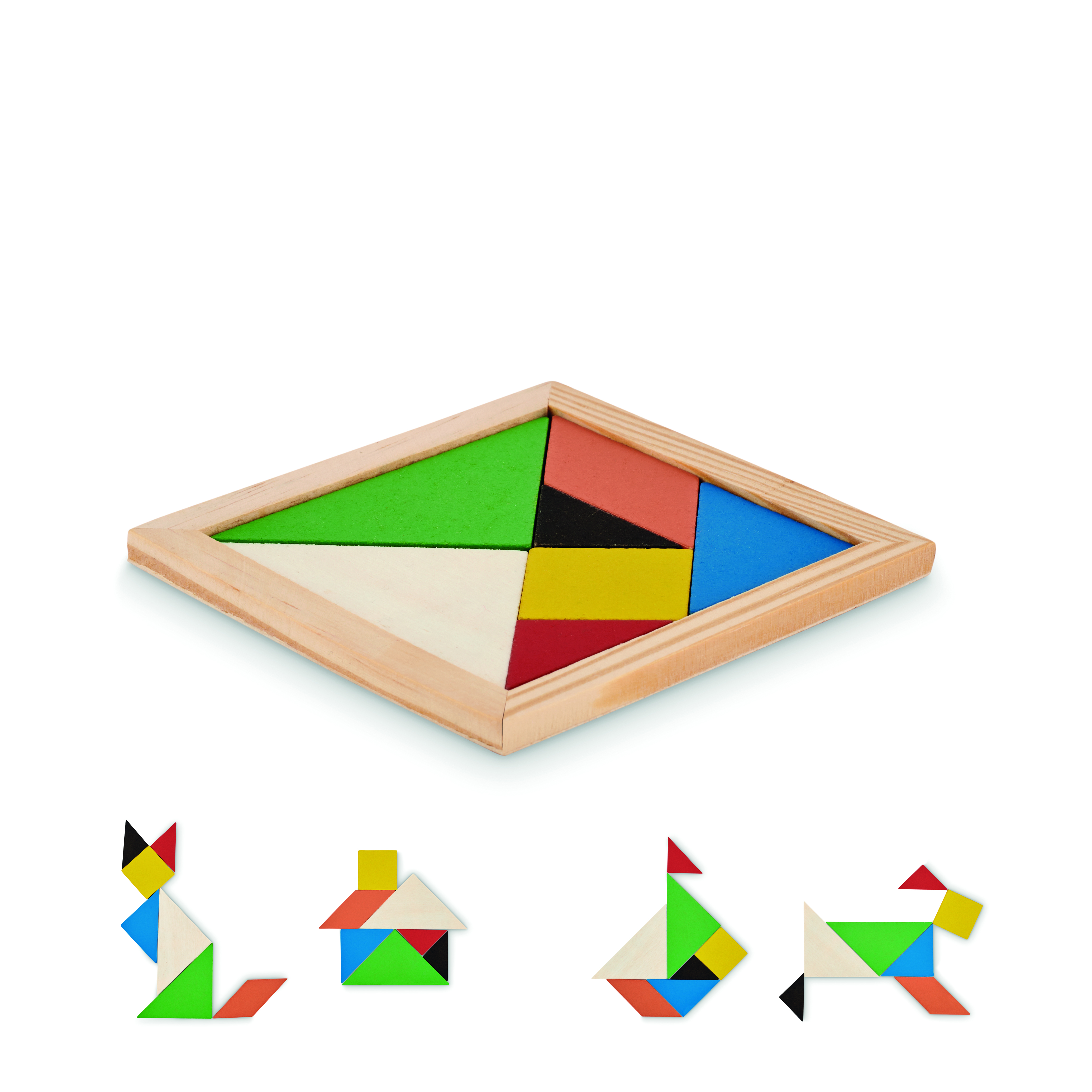 Tangram-Puzzle Holz TANGRAM