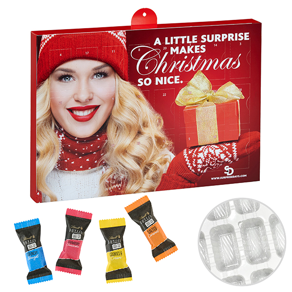 Premium Präsent-Adventskalender mit Hello Mini Stick Mix