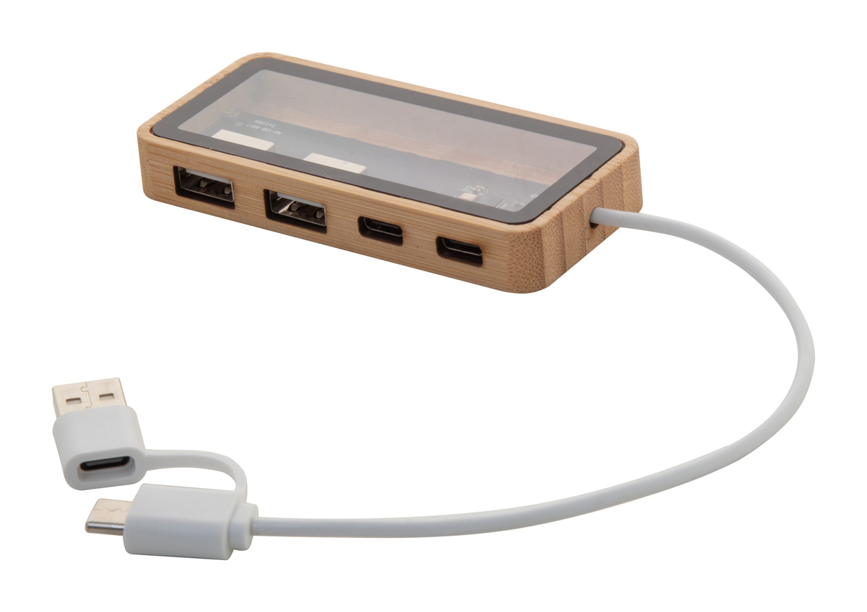 Transparenter USB-Hub SeeHub