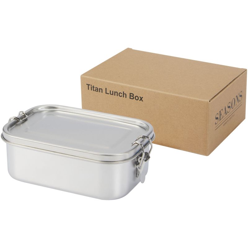 Titan Lunchbox aus recyceltem Edelstahl