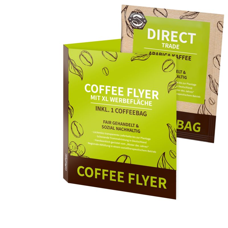 CoffeeFlyer - Direct Trade - Individual Design