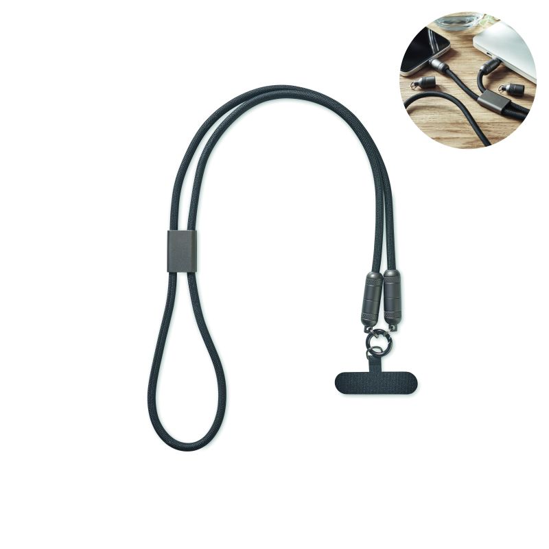 60W Lanyard-Ladekabel SHAKA